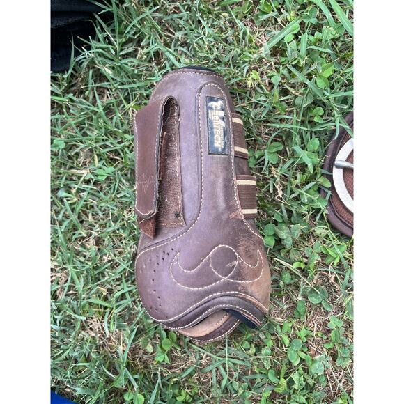 PROFESSIONAL'S CHOICE VenTECH Leather Open Front Jump Boots - Picture 2 of 4